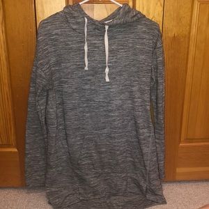 Long marled sweatshirt